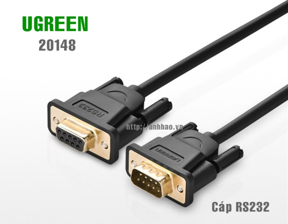 Ugreen 20148 - Cáp cổng Com RS232 đầu âm dương chính hãng Ugreen